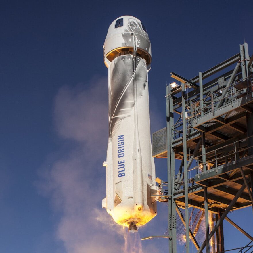 Blue Origin joins the fun