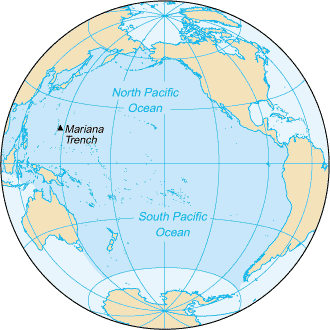 The Pacific Ocean Is Bigger Than All Land on Earth